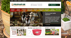 Desktop Screenshot of polplast.sk