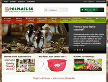 Tablet Screenshot of polplast.sk